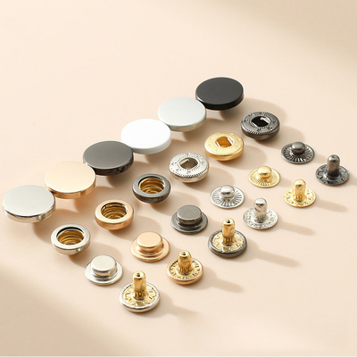 Wholesale Coat Trench Invisible Button Metal Snap Button Brass Snap Button