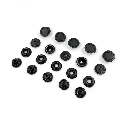 Custom 4 Parts Brass 24L Press Snap Fastener Metal Snap Button for Clothing