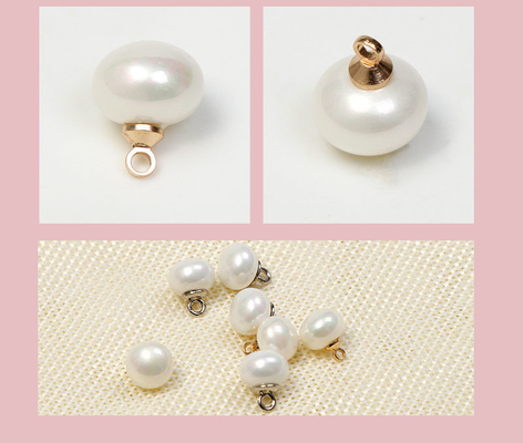Wholesale 10MM Pearl Button Plastic Sew Pearl Button Handmade Button for Ladies Clothes