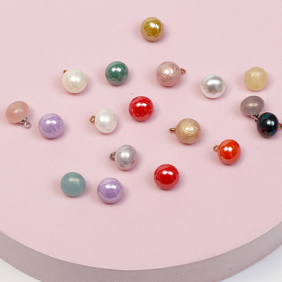 Wholesale 10MM Pearl Button Plastic Sew Pearl Button Handmade Button for Ladies Clothes