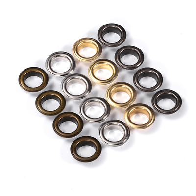 Wholesale 2.5mm-40mm Inner Size Metal Eyelet Eco-friendly Round Brass Eyelet