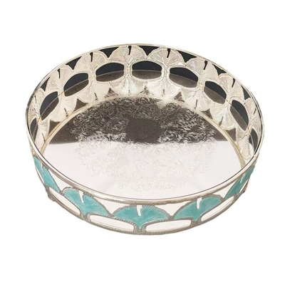 Custom Home Decorators Serving Tray Round Storage Trays Hotel Decorative Trays