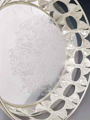 Custom Home Decorators Serving Tray Round Storage Trays Hotel Decorative Trays